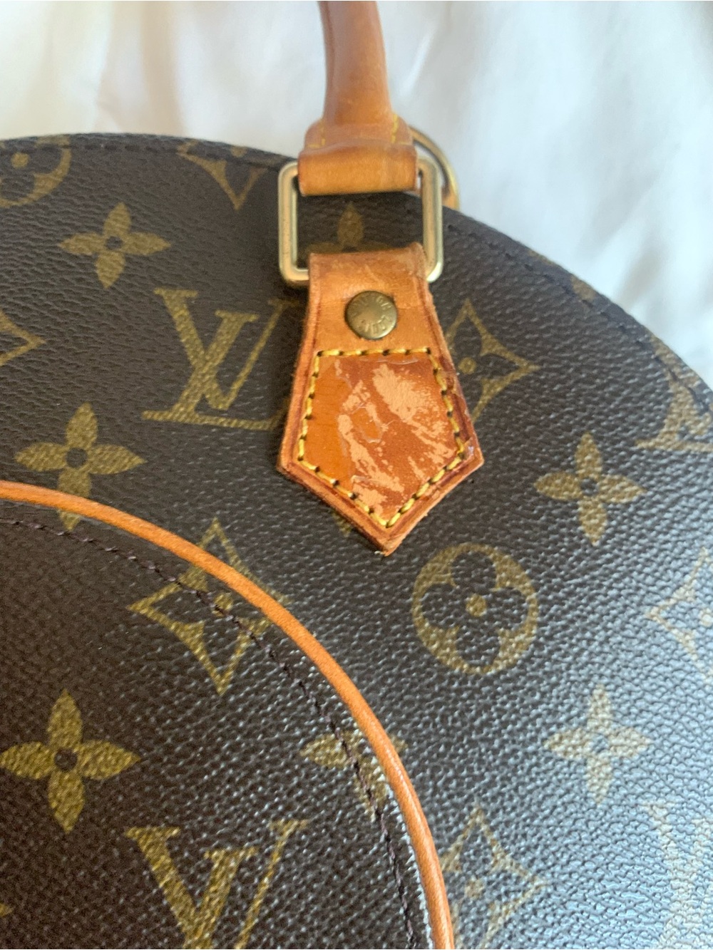 Louis Vuitton monogram Ellispe PM Dark brown trim - Picture 10 of 11